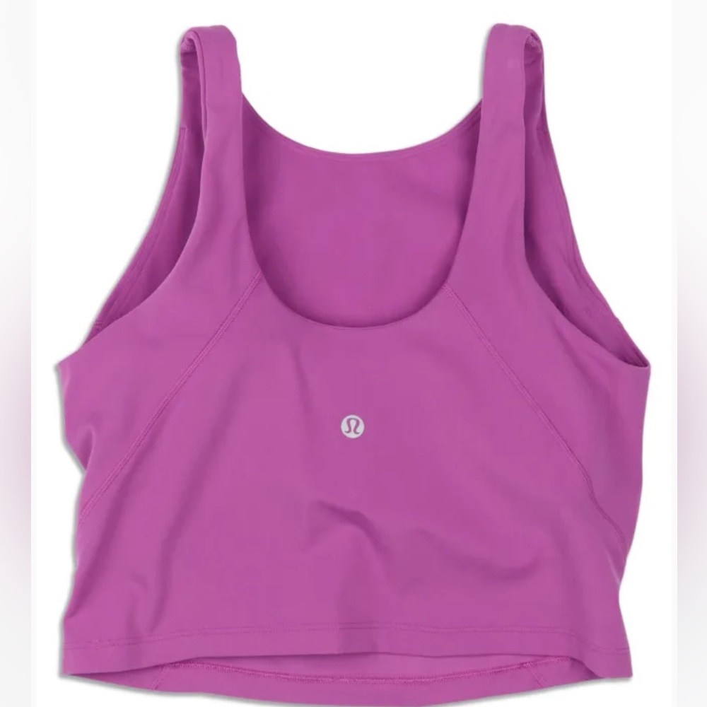 Lululemon purple align high neck tank